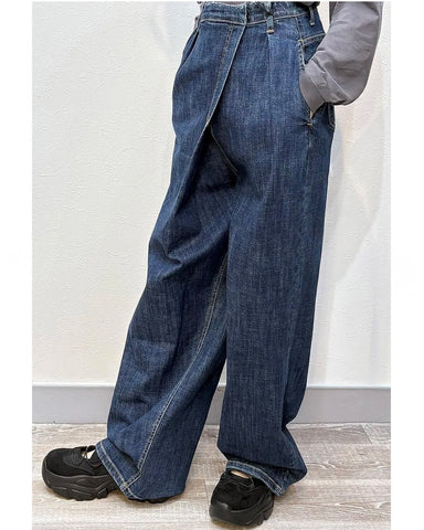 INDIMARK <br> ラップデニムパンツ