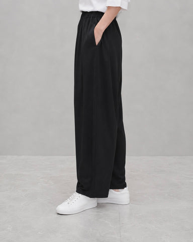 Praia<br> 究極のリラックス　シルケットバレルパンツ