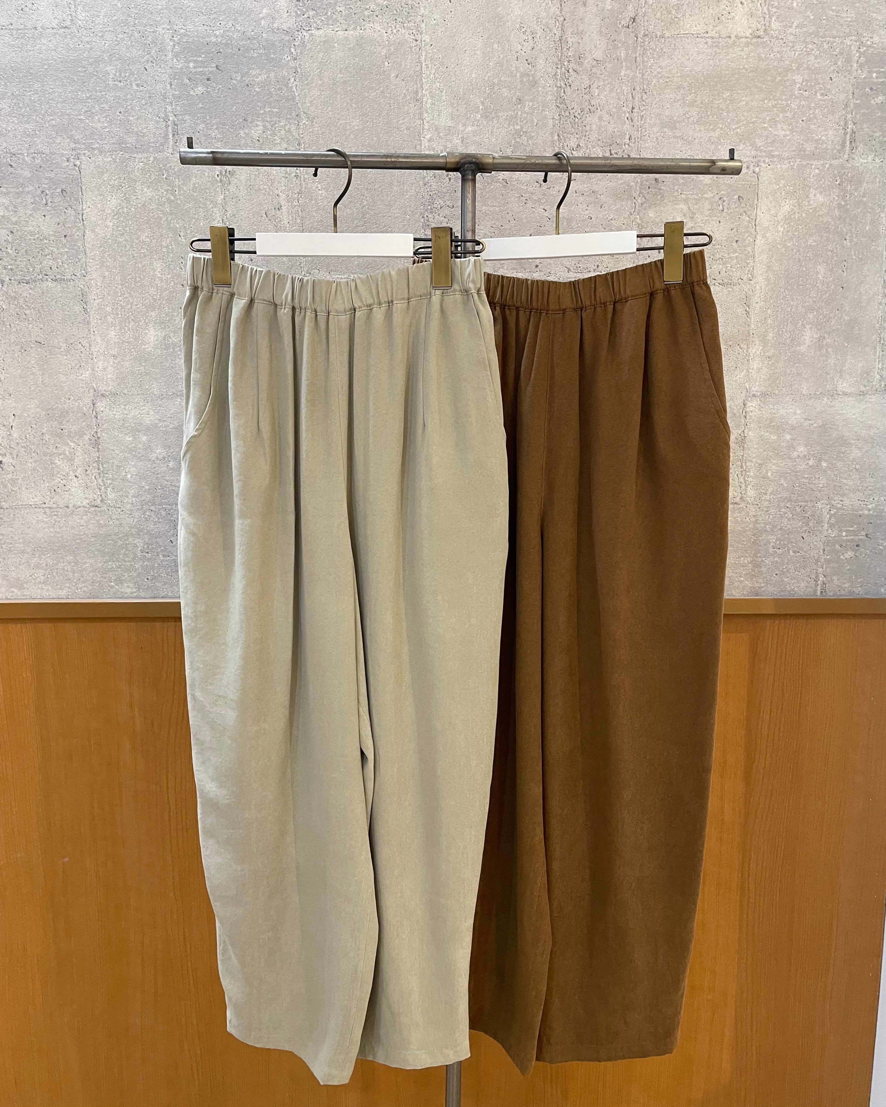 ma couleur<br>スエード風パンツ
