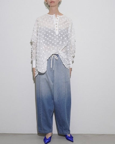 CYAN TOKYOご予約<br>グラデーションBIGバルーンデニム