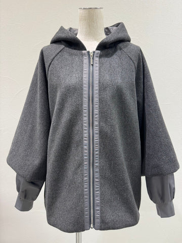 CYAN TOKYO<br>ストレッチシャギーミリタリーブルゾン