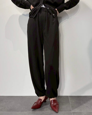cafune<br>裾ドロストパンツ