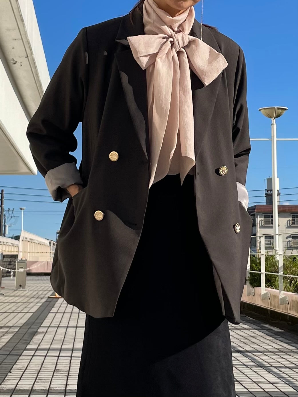 9月5日ライブMargauxVintage <br>金釦ダブルジャケット
