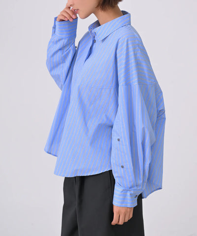 Herencia<br>ボタンアップストライプシャツ