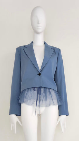 Boutique Ordinary<br>Short Tailored Jacket With Tul