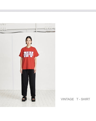 USU予約<br> NYプリントTシャツ