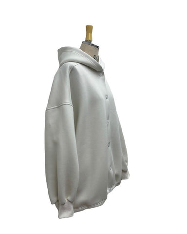 ayane予約<br> ダンボール素材フーディブルゾン