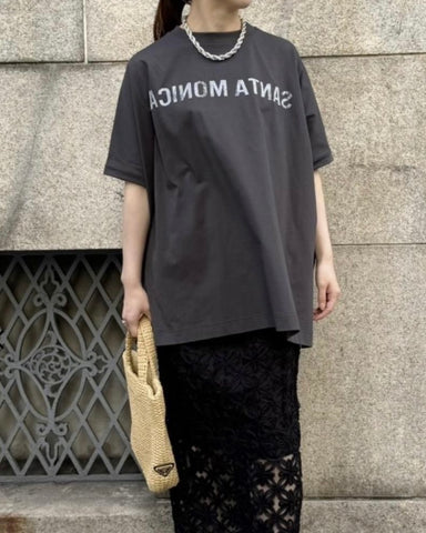 6月29日ライブ<br> anana SANTA MONICA ロゴワイド半袖Tシャツ