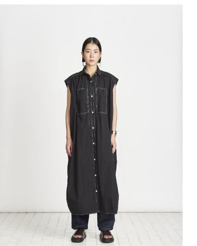 USU予約<br> C/N&ストライプ ２WAY ワンピース