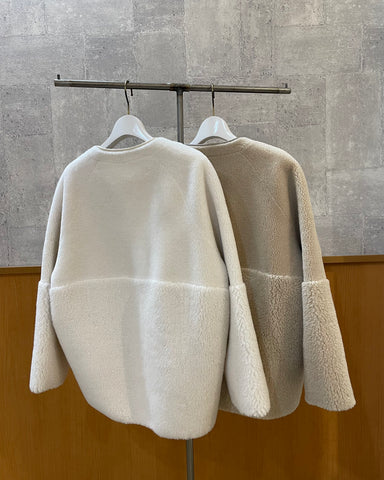 11月9日ライブ<br>PASSIONE<br>ファー×ムートンリバーシブルジャケット