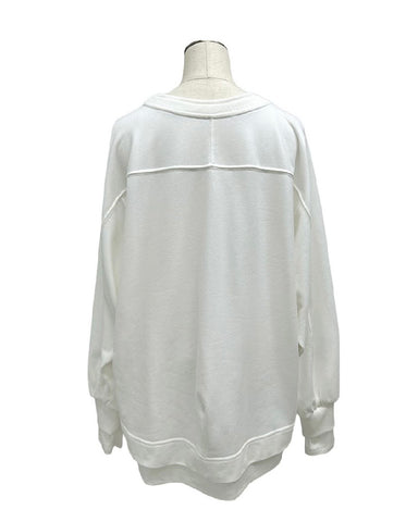 ayane予約<br>レイヤードプルオーバー