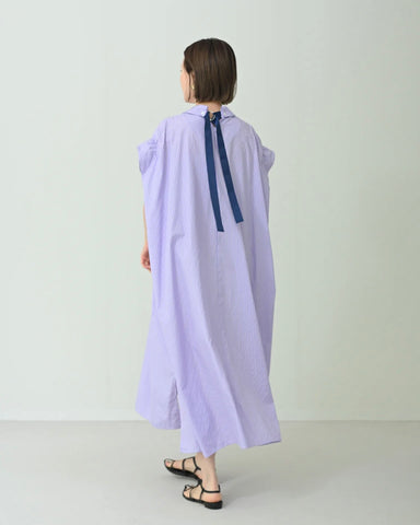 Herenciaバックリボンシャツドレスワンピース
