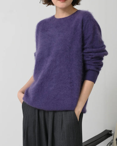 Herencia<br> Airy Touch Cashmere Knit Pullover