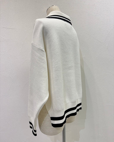 CYAN TOKYOご予約<br> プレーティングニットポロ