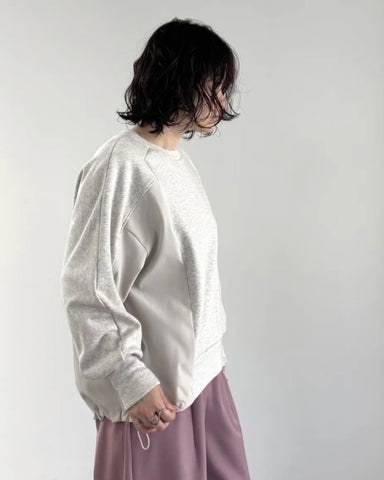 mink chair<br>裏起毛ツイルドッキングプルオーバー