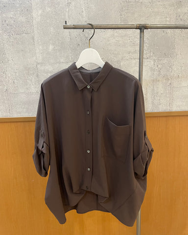 BLUE FRONCE<br>ノルディス折り返しシャツ