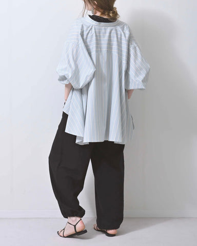 2月22日ライブ HERENCIA<br>ストライプコットンシャツ