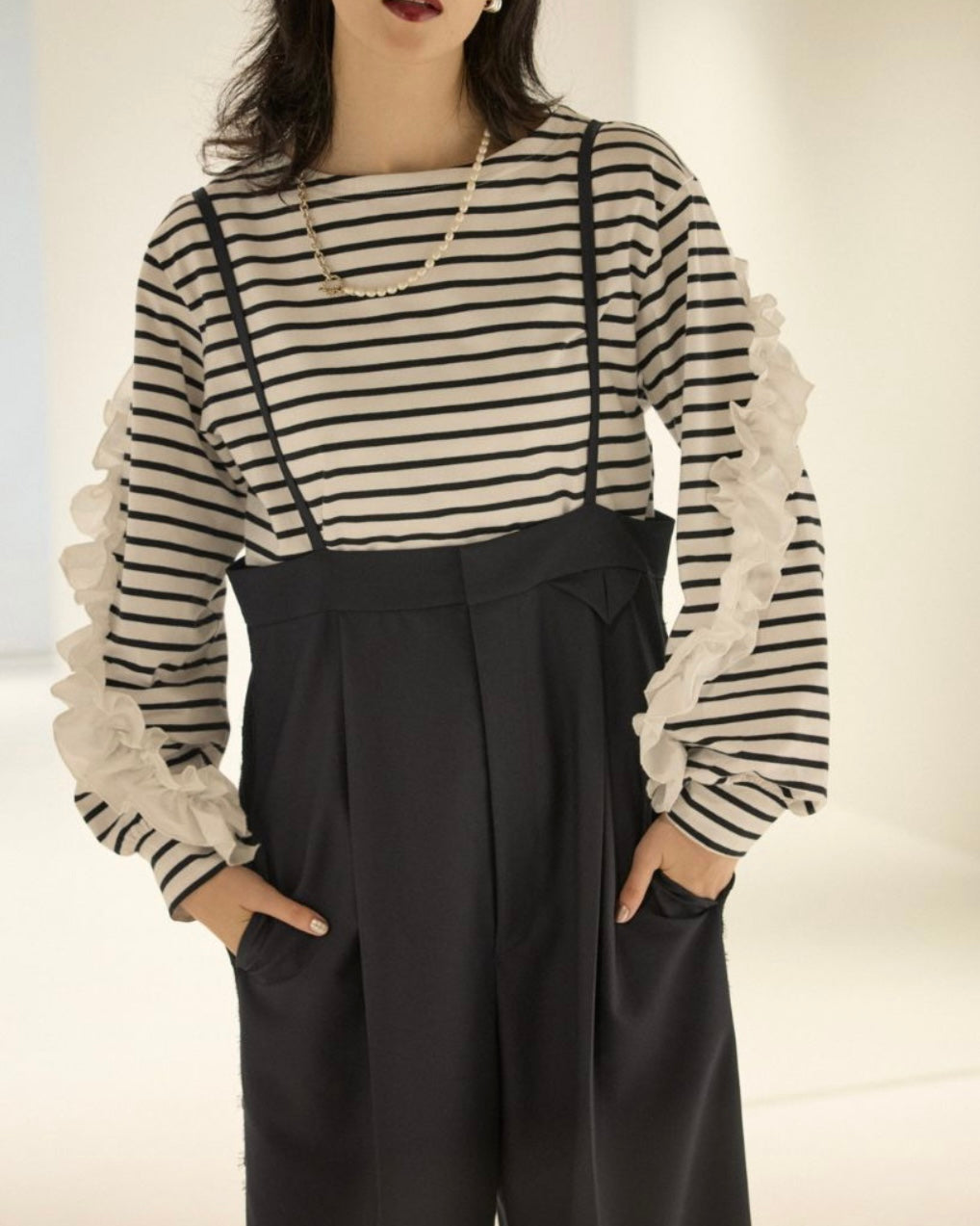 Mewl<br> ﾎﾞｰﾀﾞｰﾌﾘﾙｽﾘｰﾌﾞTOPS