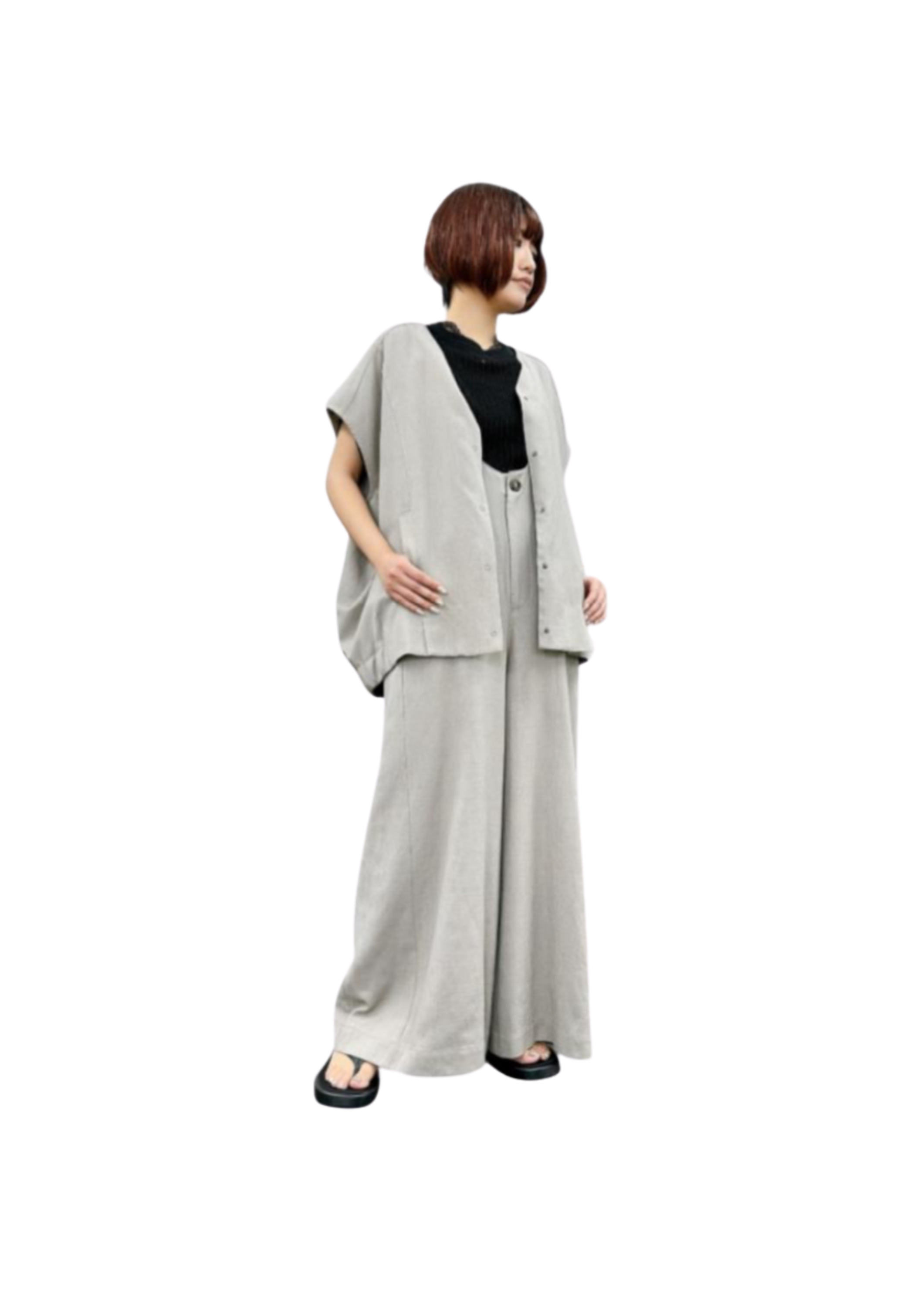 5月30日ライブ<br>麻混フレンチスリーブジャケット