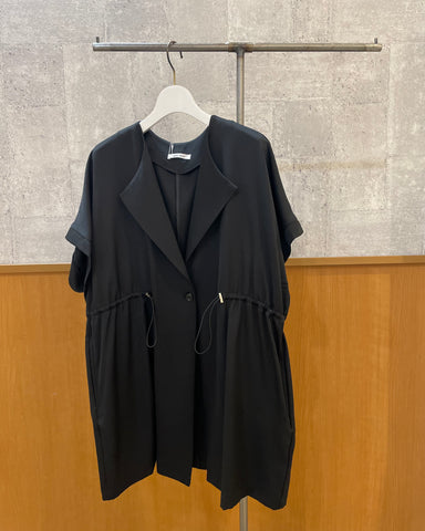 mink chair<br>ノーカラーツイルジレ