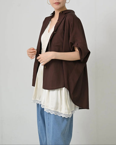 HERENCIA<br>2way袖シャツ