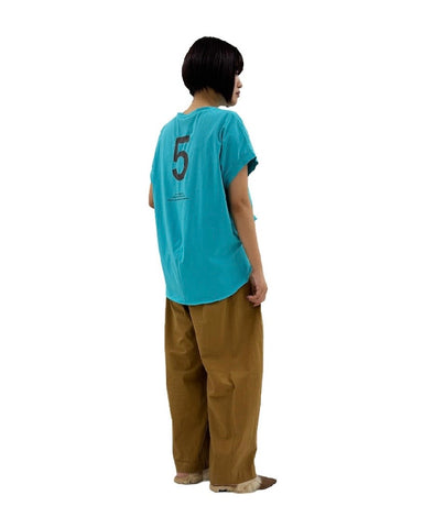 ayane<br>コットンストレッチバレルレッグパンツ