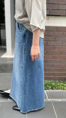 cafune<br>remake like denim skirt