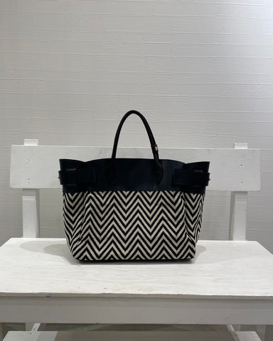 Medel<br>leather combi tote bag