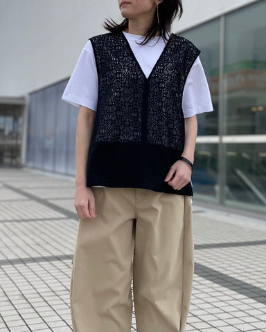 3月13日ライブ ma couleur<br>2wayラッセルレースベスト