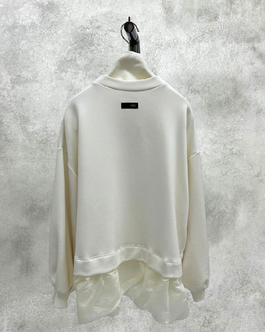 ayane予約<br>袖シアードッキングカットソー
