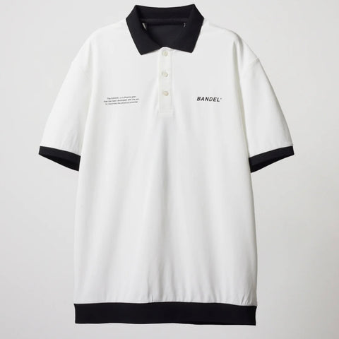 BANDEL<br> BICOLOR RIB S/S POLO SHIRTS