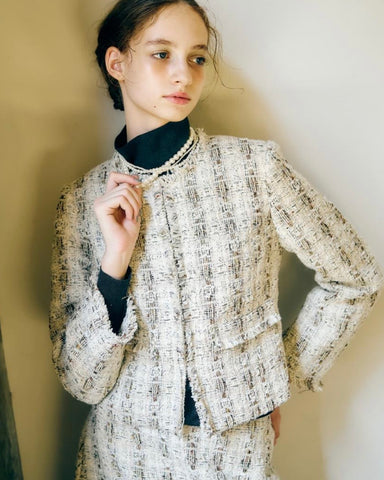 anana<br>マグネット3連パールネックレス