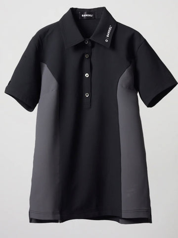 BANDEL<br>WOMENS <br>SIDE PANEL <br> SWITCH S/S POLO SHIRTS