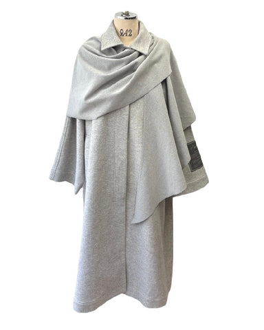 ayane<br>ニードルパンチケープ付きコート