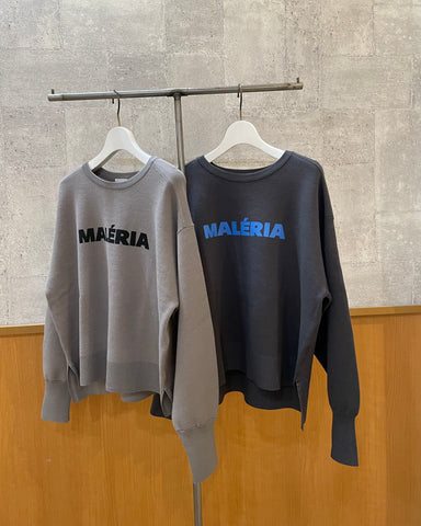 11月23日ライブ<br>SUGAR ROSE<br> MARELIAロゴプリントニット