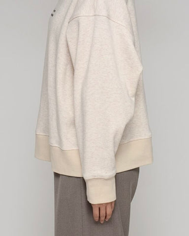 Praia<br> ボンバーヒート フェイクパーカープルオーバー