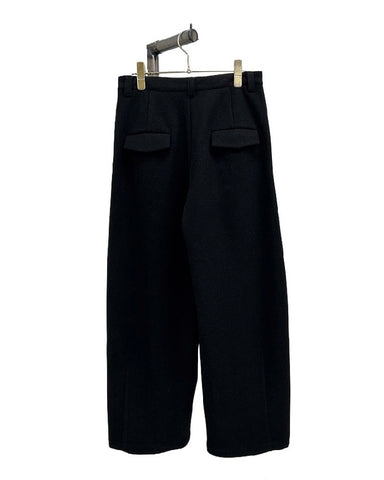 ayane予約<br>ニードルパンチバレルレッグパンツ