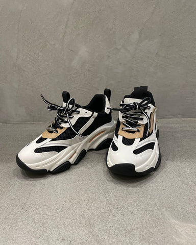 mink chair<br>STEVE MADDENバイカラースニーカー