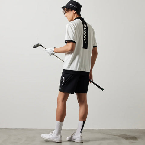 BANDEL<br> BICOLOR RIB S/S POLO SHIRTS