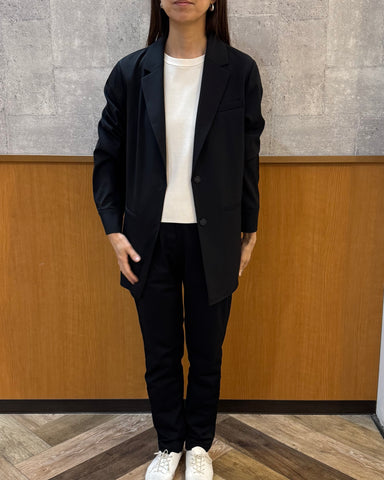 cafune <br> dry twill tailored shirt jacket