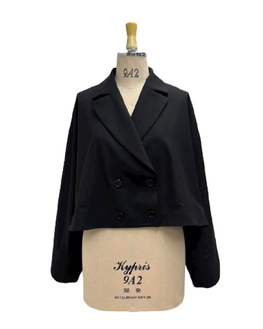 ayane予約<br> ショート丈テーラードジャケット