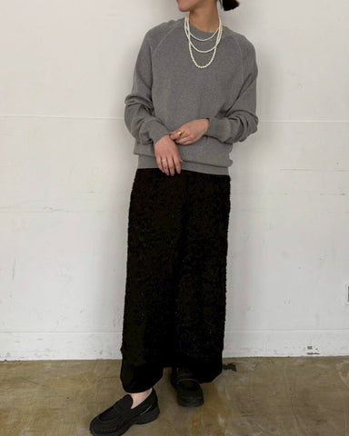 cafune<br> cotton cashmere sweat knit