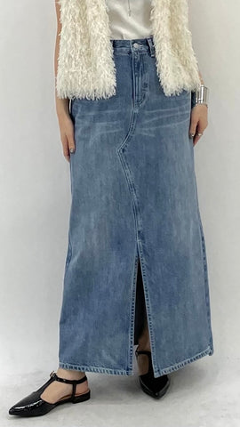 cafune<br>remake like denim skirt