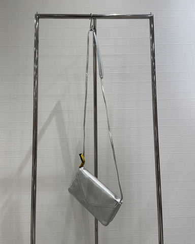 Ampersand<br>triangle flap shoulder bag