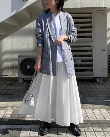 vivapresto<br>コットン100%フレアスカート