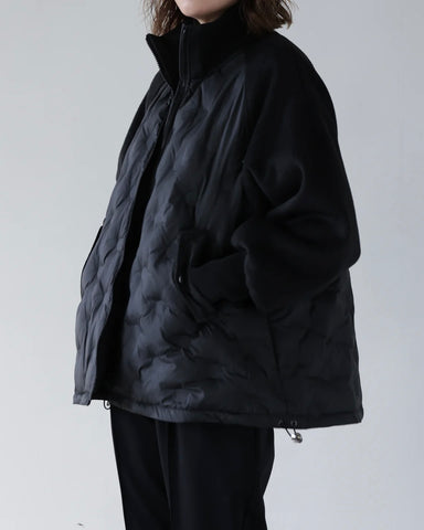 Herencia<br> Hybrid Quilted High Neck Coat