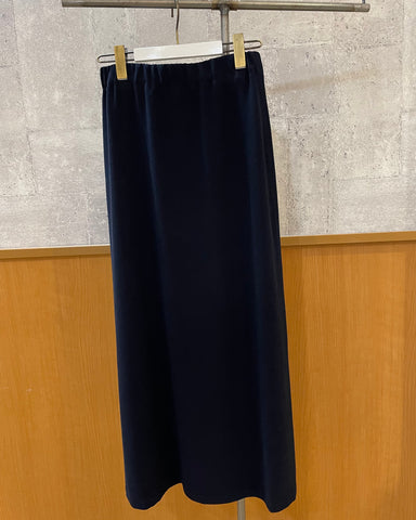 cafune<br>ブークレ素材バックフレアスカート