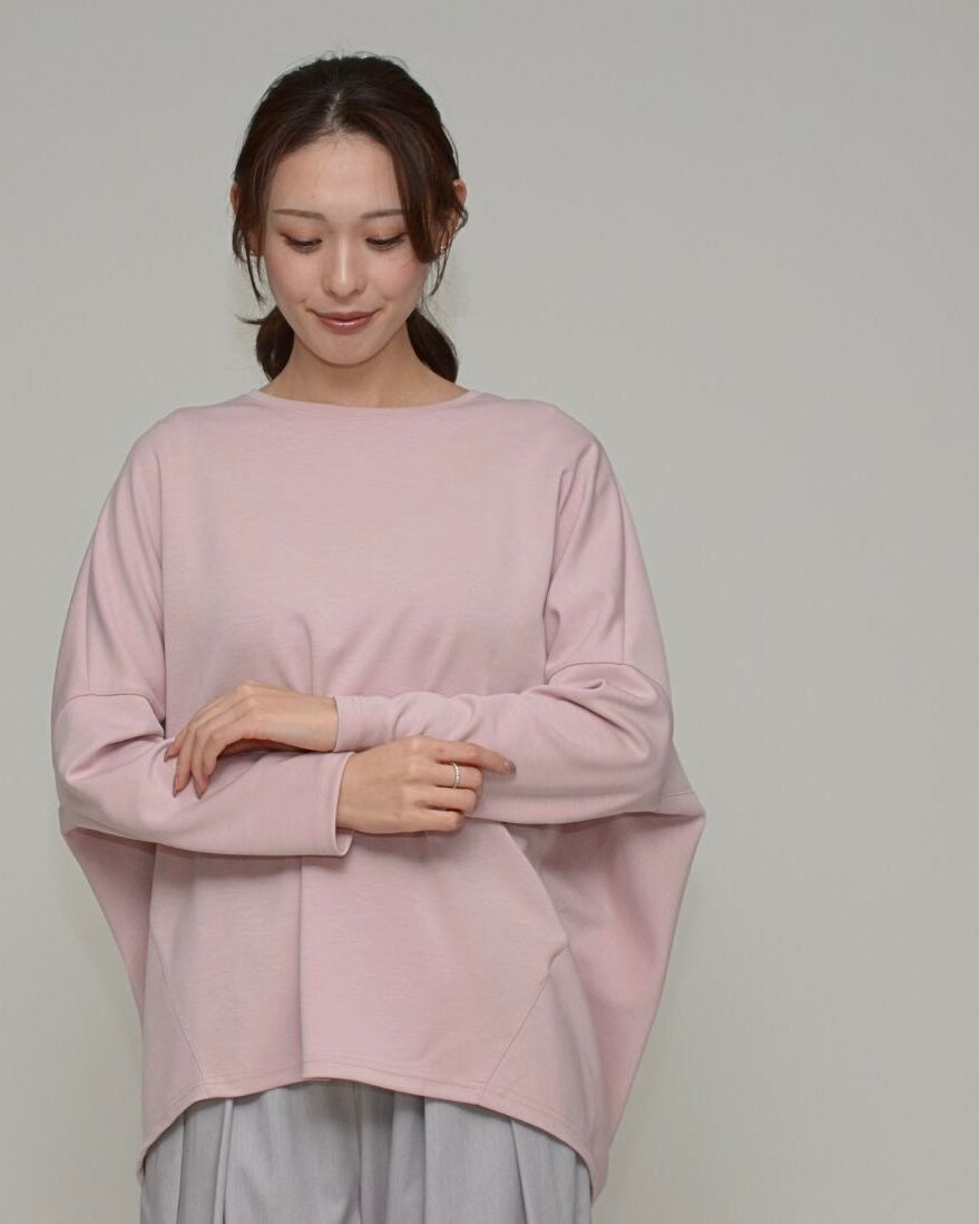 Praia<br> ダブルフェイス・ドルマンコクーンプルオーバー