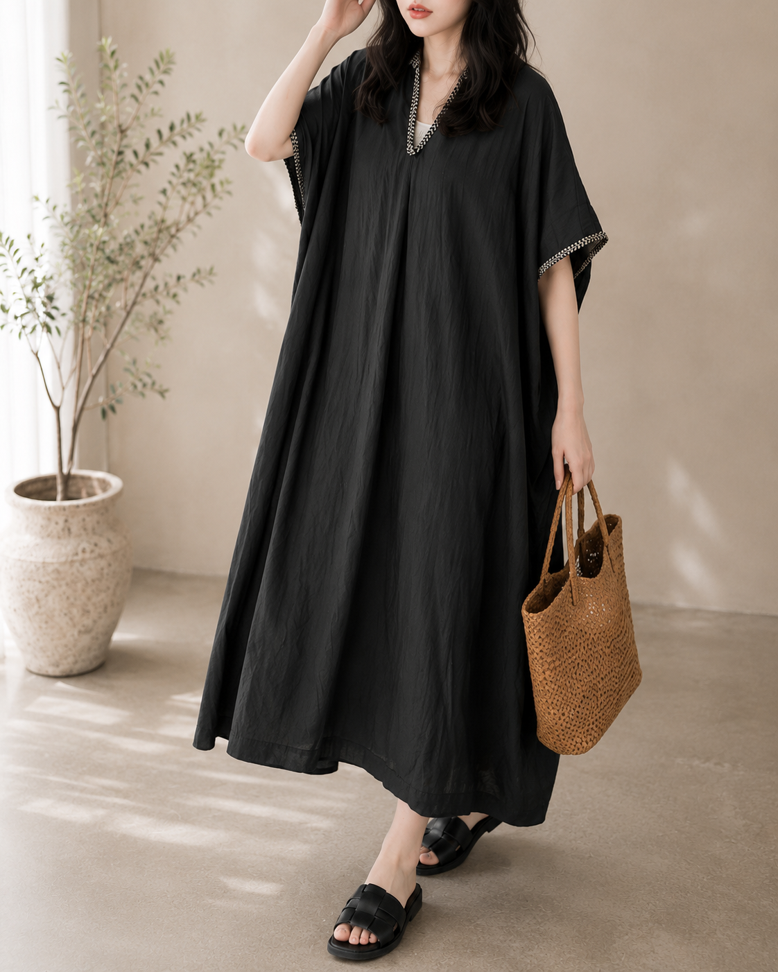 5月17日ライブ Margaux Vintage<br>カフタンドレス