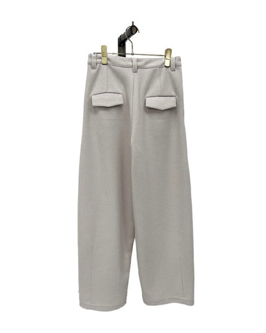ayane予約<br>ニードルパンチバレルレッグパンツ